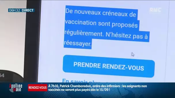 Vaccin : jusqu'à 20 000 rendez-vous par minute après les annonces d'Emmanuel Macron
