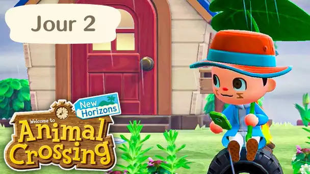 Jour 2 | Ma petite maison ! | Animal Crossing : New Horizons