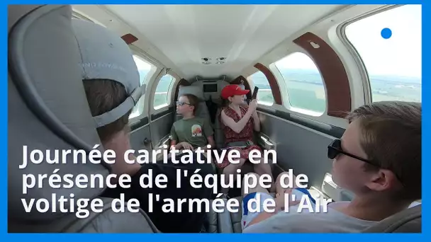 Journée caritative en présence de l'équipe de voltige de l'armée de l'Air