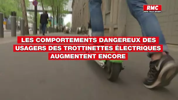 Les comportements à risques des utilisateurs de trottinettes électriques ont explosé