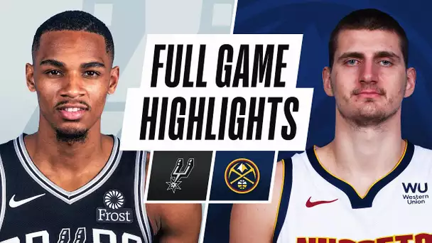 SPURS at NUGGETS | FULL GAME HIGHLIGHTS | April 7, 2021