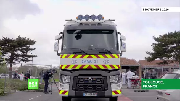 Toulouse : mise en place d'un hôpital mobile autonome pour les patients du Covid