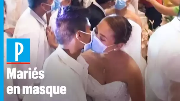 Coronavirus : ils se marient en masse dans la crainte de la maladie aux Philippines