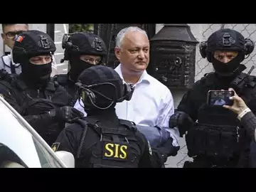 L'ancien président moldave Igor Dodon placé en garde à vue