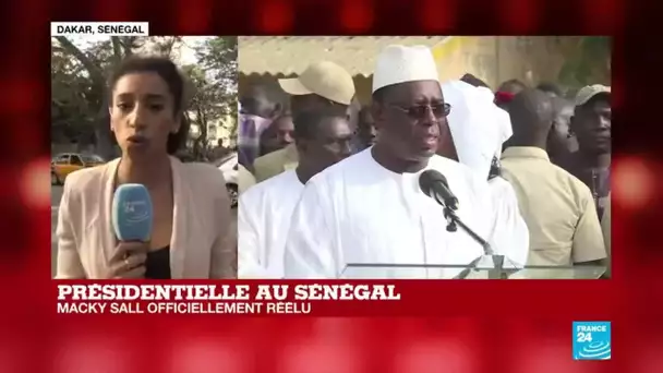 Présidentielle au Sénégal : Macky Sall officiellement réélu
