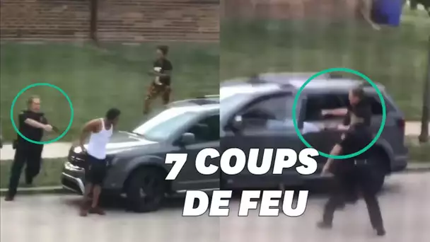 Un policier américain tire sept fois dans le dos d'un homme noir devant ses enfants