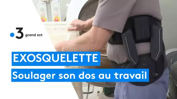 Un exosquelette pour soulager son dos au travail