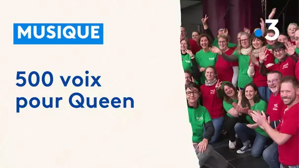 Concert 500 voix pour Queen