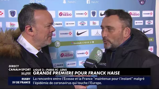 Paris FC / Lens : Grande première pour Franck Haise