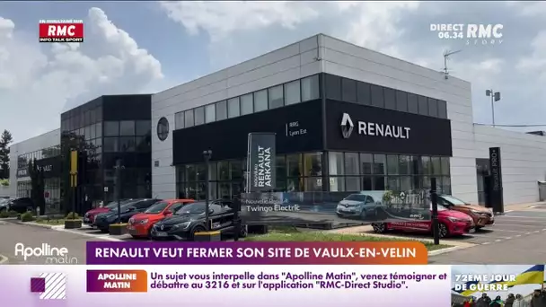 Renault veut fermer son site de Vaulx-en-Velin