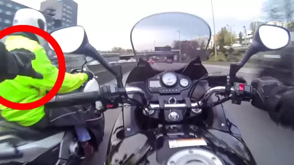 Motards de la Police, une journée d'enfer !