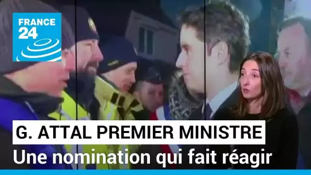 Gabriel Attal Premier ministre : une nomination qui fait réagir • FRANCE 24