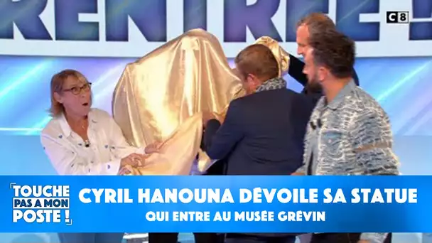 Cyril Hanouna dévoile sa statue qui entre au Musée Grévin