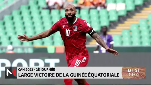 CAN 2023 : large victoire de la Guinée équatoriale