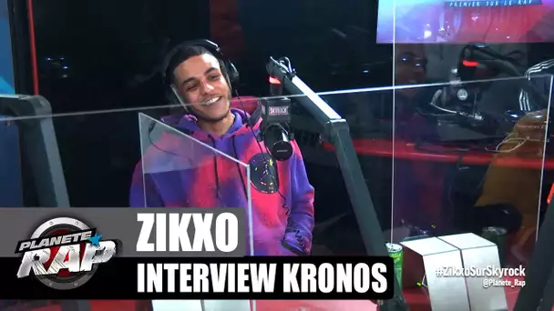 Zikxo - Interview Kronos : imiter les hyènes, les cours Florent, sa marque préférée... #PlanèteRap