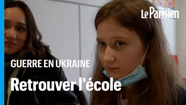 Après avoir laissé leur vie derrière eux, ces élèves ukrainiens vont intégrer l’école française