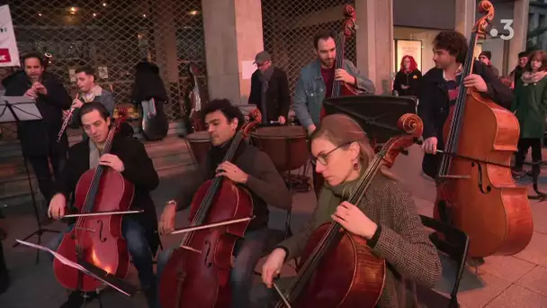 Musique gratuite sur le parvis de l'opéra de Rouen