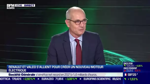 Christophe Périllat (Valeo) : Renault et Valeo s'allient pour créer un nouveau moteur électrique