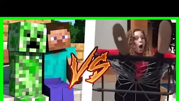 MON ABONNÉ DE 12 ANS MINECRAFT VS LA VRAIE VIE