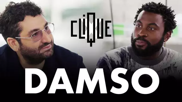 Clique x Damso : Clique Aime Like Follow