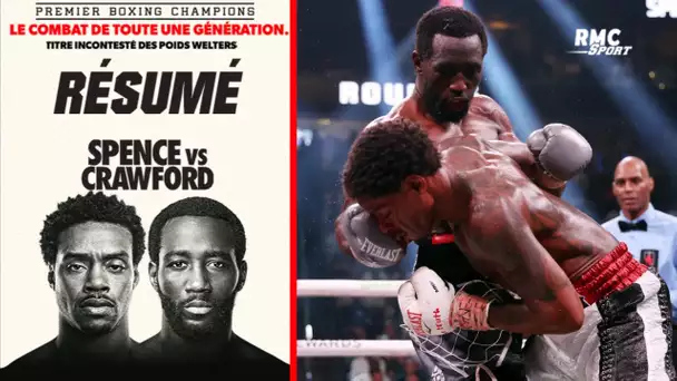 Résumé boxe : Crawford-Spence, les meilleurs moments d'un combat de légende