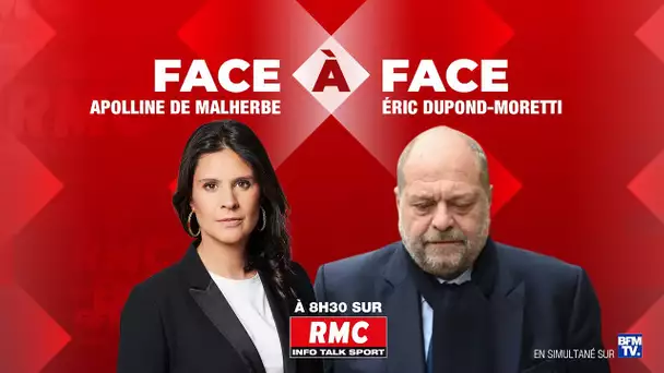 🔴 EN DIRECT - Eric Dupond-Moretti invité du Face à Face de RMC et BFMTV