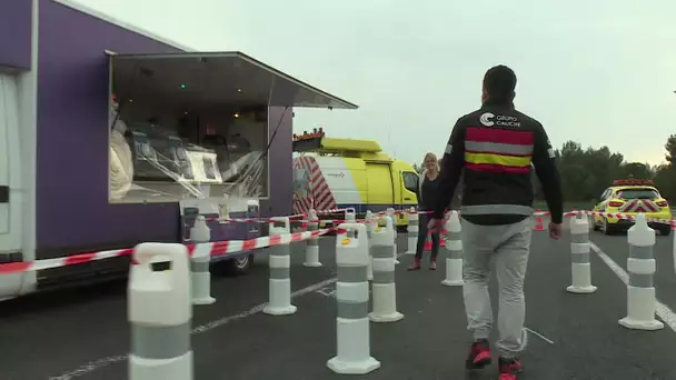 Coronavirus Lunel : sur l'A9, l'aire d'Ambrussum propose un food truck pour les repas des routiers