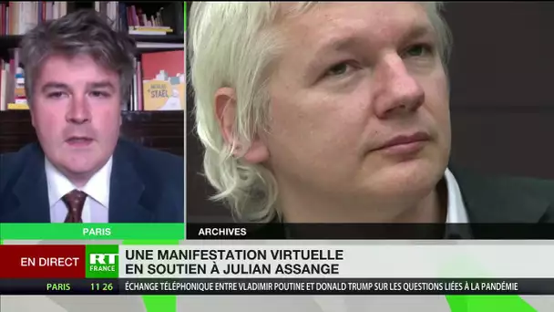 «Un scandale absolu de laisser mourir Assange du coronavirus», selon Aymeric Monville