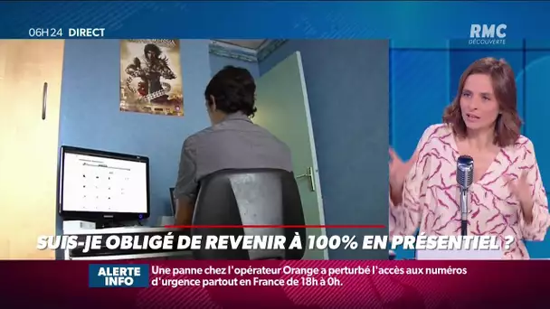 Mon employeur veut abandonner le télétravail: suis-je obligé de revenir à 100% en présentiel ?