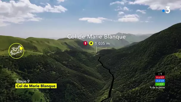 9e étape du Tour de France : le parcours entre Pau et Laruns