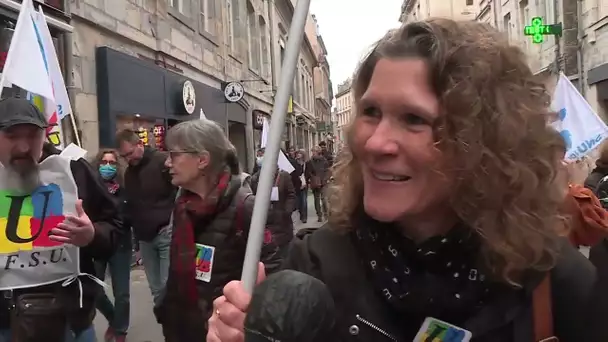 Manifestation à Besançon ce 17 mars à l'appel des syndicats pour une augmentation du pouvoir d'achat