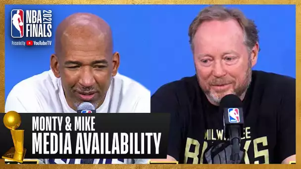 Coach Monty Williams & Mike Budenholzer #NBAFinals Media Availability | July 7th, 2021
