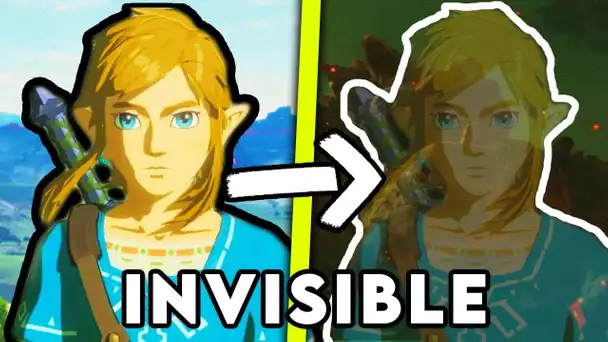 J'ai rendu Link INVISIBLE sur Zelda Breath of the Wild (100% impossible de jouer ☠️)