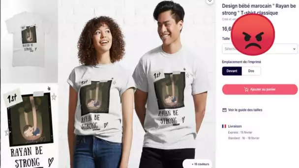 SAUVETAGE DE RAYAN : LA VENTE DE T-SHIRTS À L’EFFIGIE DU PETIT GARÇON FAIT SCANDALE