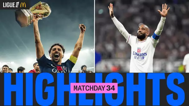 Résumé 34ème journée | Ligue 1 McDonald's 24/25