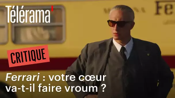 Adam Driver au volant d’un biopic signé Michael Mann ? Notre avis sur “Ferrari” (Prime Video)