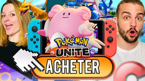 ON ACHETE LE NOUVEAU POKEMON LEUPHORIE SUR POKEMON UNITE NINTENDO SWITCH !