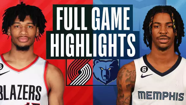 TRAIL BLAZERS at GRIZZLIES | FULL GAME HIGHLIGHTS | April 4, 2023