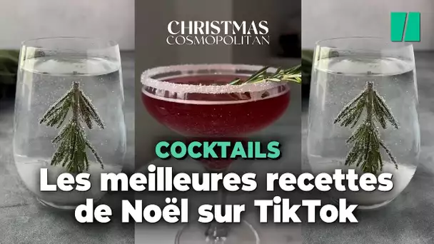 Ces recettes de cocktails de Noël virales sur les réseaux sociaux