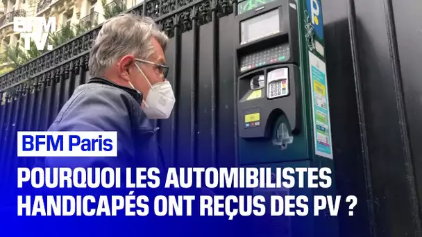 Pourquoi les automobilistes handicapés ont-ils reçu des PV à Paris ?