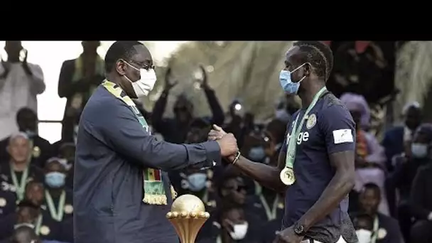 CAN 2021 : l'équipe sénégalaise félicitée par le président Macky Sall