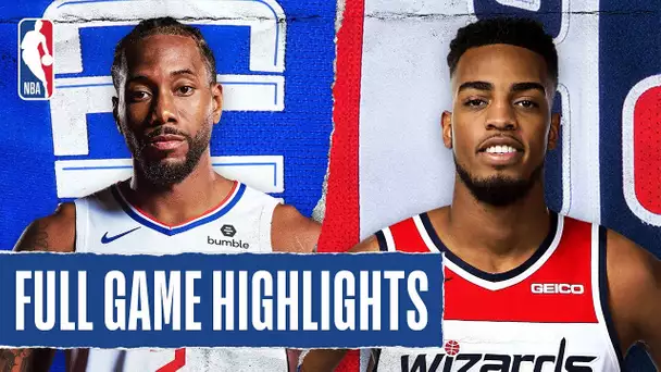 CLIPPERS at WIZARDS | FULL GAME HIGHLIGHTS | December 8, 2019