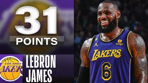 LeBron James Drops Near TRIPLE-DOUBLE On Opening Night - 31 PTS, 14 REB & 8 AST 🔥