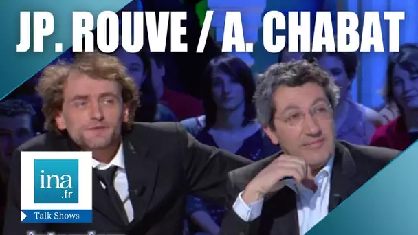 Alain Chabat et Jean-Paul Rouve "Interview sans la bouche" | Archive INA