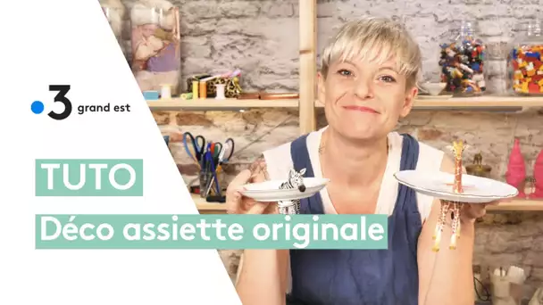 Tuto : fusionnez vos vieux jouets avec des assiettes, illusion d'optique garantie