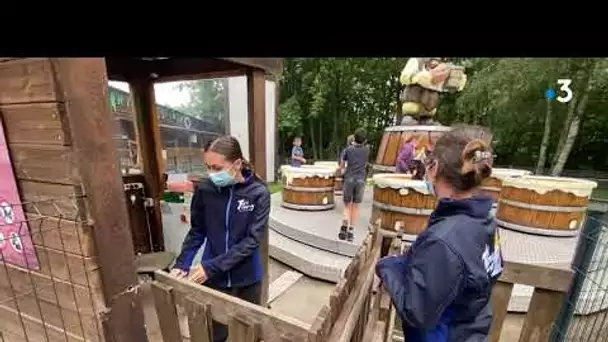 Parc de loisirs du Fleury (Série "Petites mains qui travaillent dans l'ombre pendant  vos vacances)