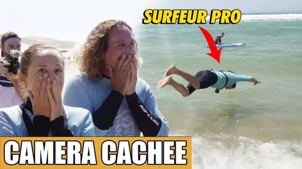 PRANK : un SURFEUR PROFESSIONNEL piège une école de surf !