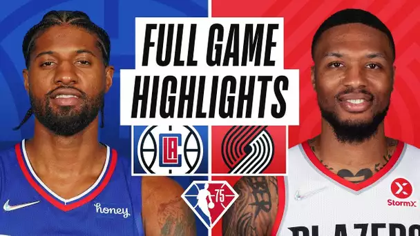 CLIPPERS at TRAIL BLAZERS | FULL GAME HIGHLIGHTS | October 29, 2021