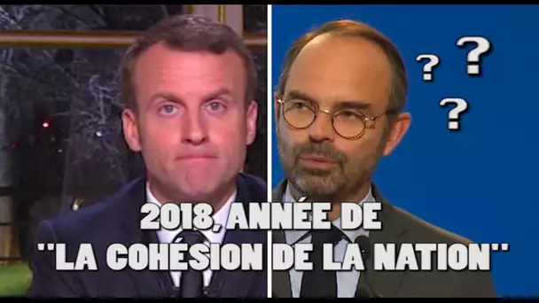 Macron voyait 2018 comme "l'année de la cohésion de la Nation", c'est raté