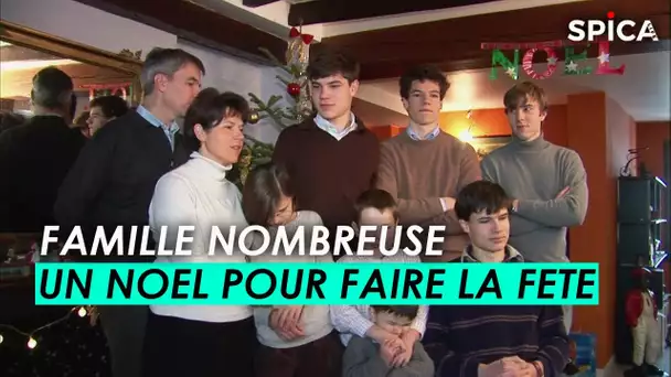 Familles nombreuses, un Noël pour faire la fête